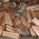 Продаём дрова берёзовые колотые в сетках для печей и каминов с доставкой по Санкт-Петербургу и Лен. области.